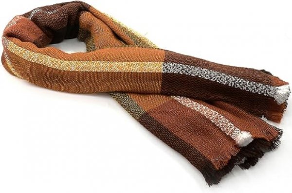 Womens Winter Scarf Tassel Plaid Scarf Chunky Blanket Scarves Soft Lightweight Blanket Thick Large Wrap Shawl