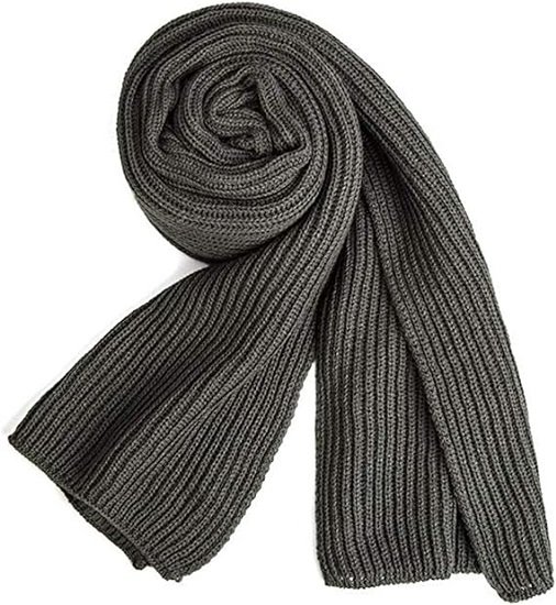 Warm Autumn and Winter Scarf, Unisex Pure Color Winter Neck Warm Knitting Yarn Scarf